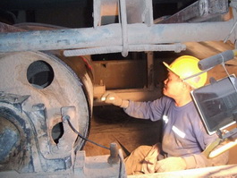 ไม่ถอดลูกกลิ้งลำเลียง